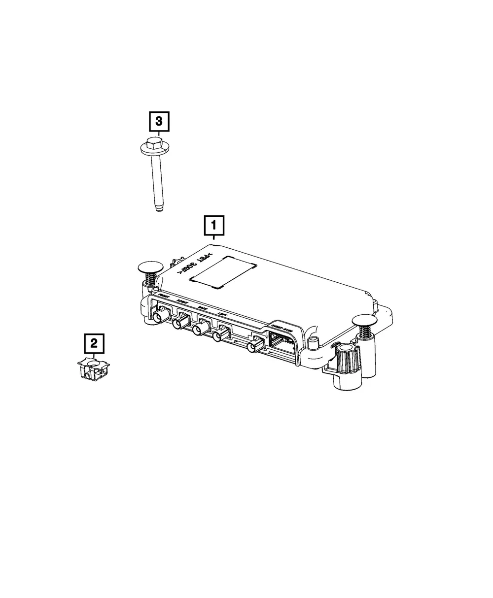 Control Module - Mopar (68689736AB)