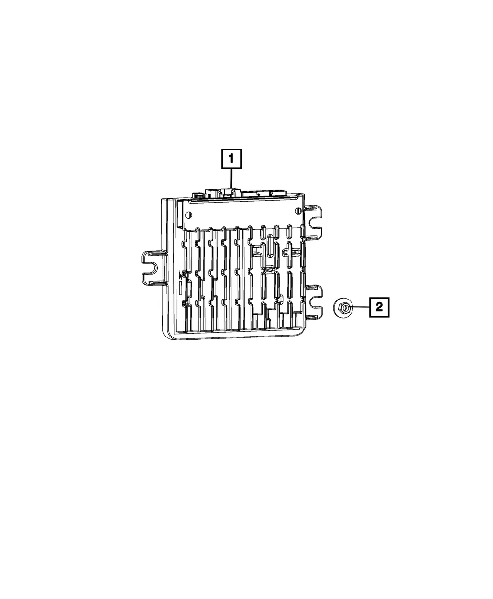 Central Adas Decision Module - Mopar (68701673AE)