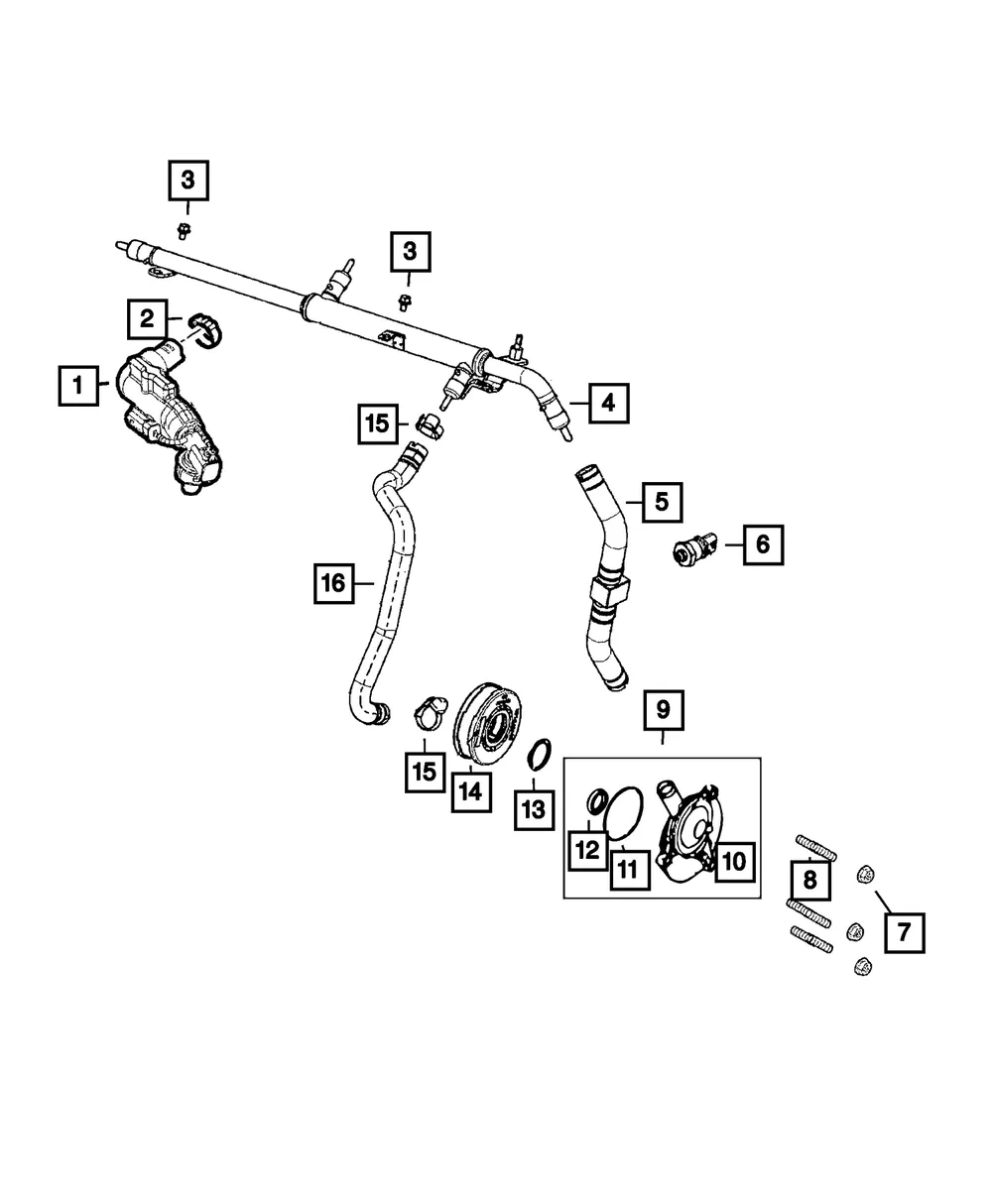 Sensor - Mopar (68714815AA)