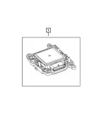 Drive Assist Sensor Module Sensor And Bracket - Mopar (68721896AA)