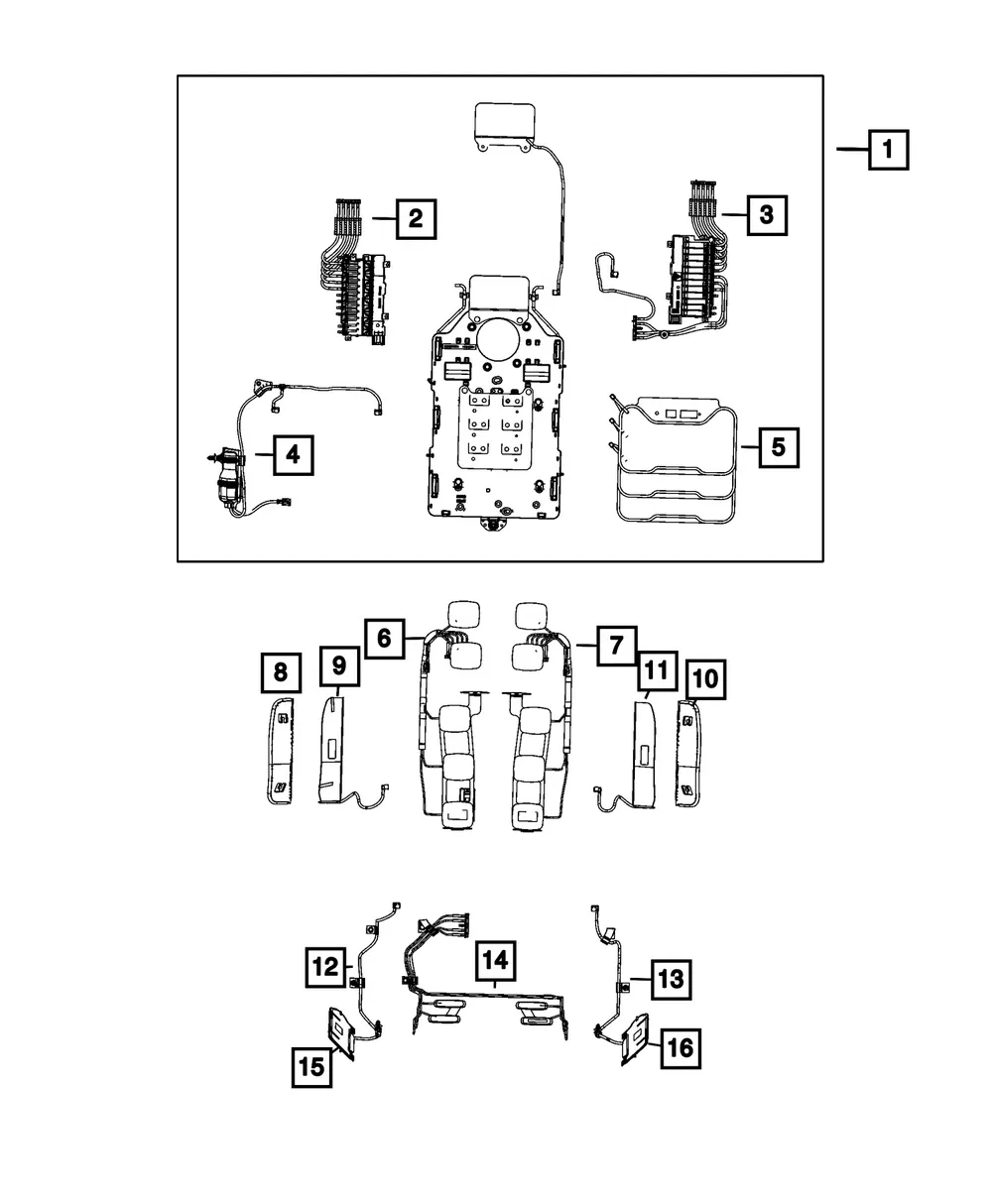 Seat Comfort System Module, Right - Mopar (68723964AC)