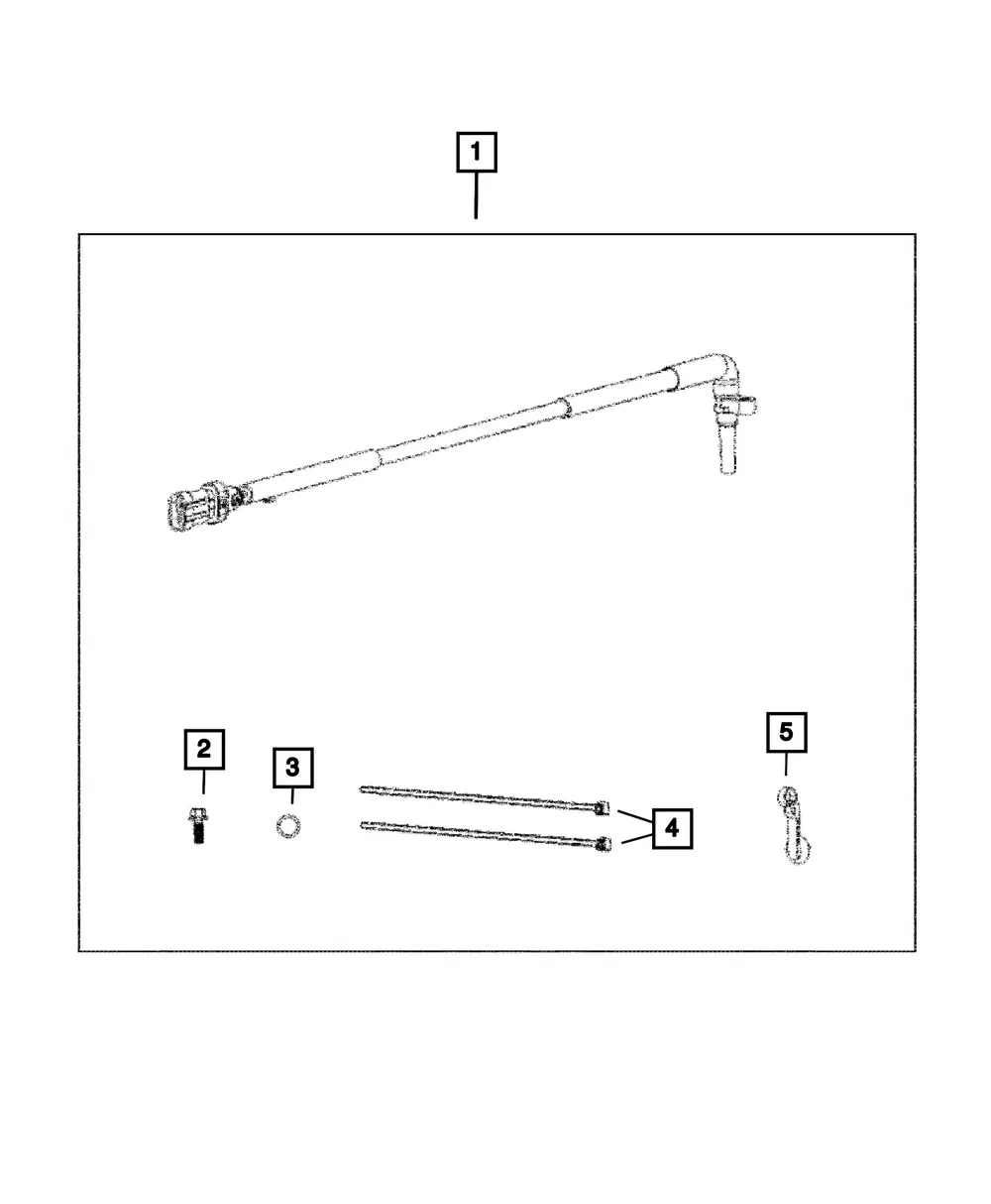 Turbocharger Speed Sensor - Mopar (68724668AA)