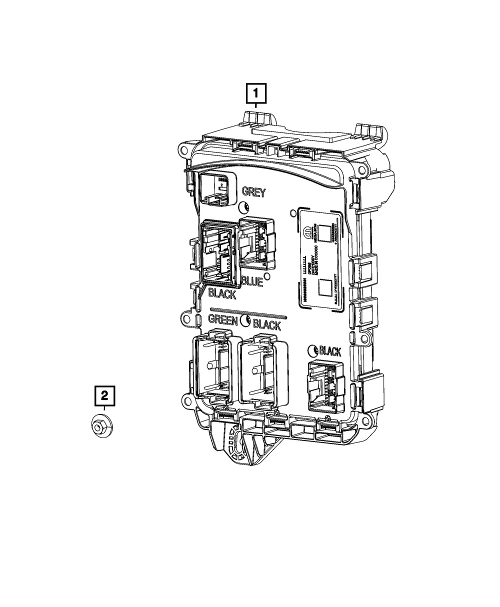 Body Controller Module - Mopar (68727716AD)