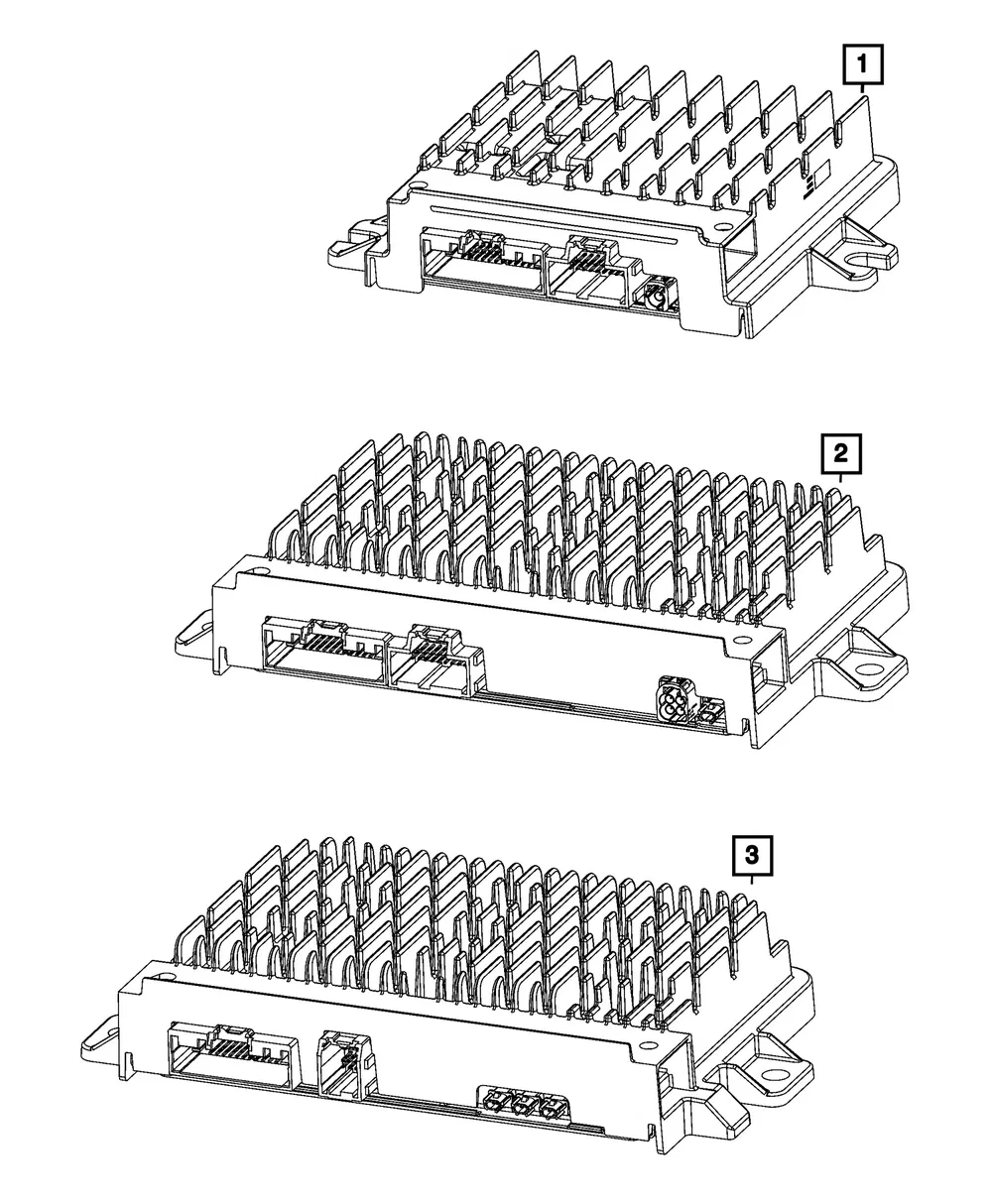 Central Adas Decision Module - Mopar (68735970AB)
