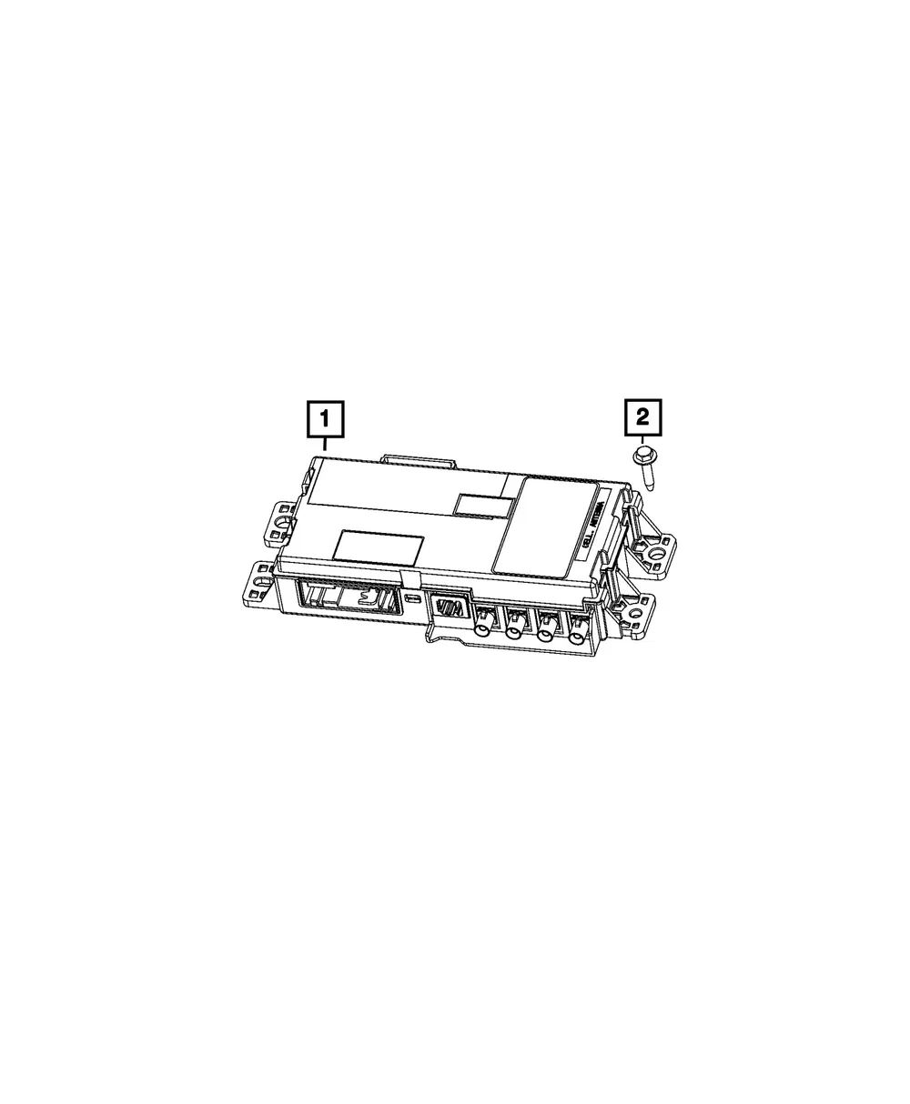 Telematics Module - Mopar (68735975AC)