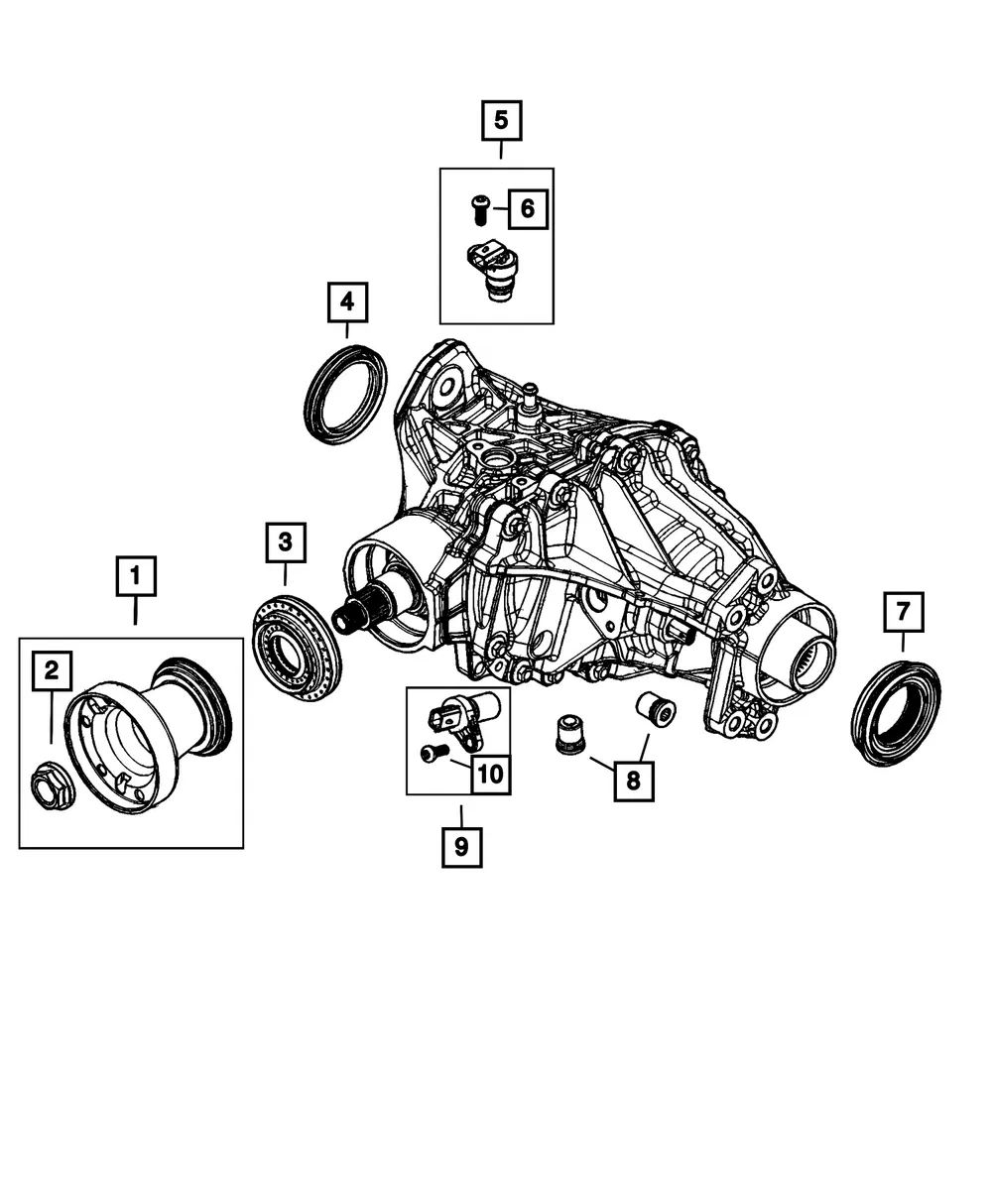 Speed Sensor - Mopar (68737435AA)
