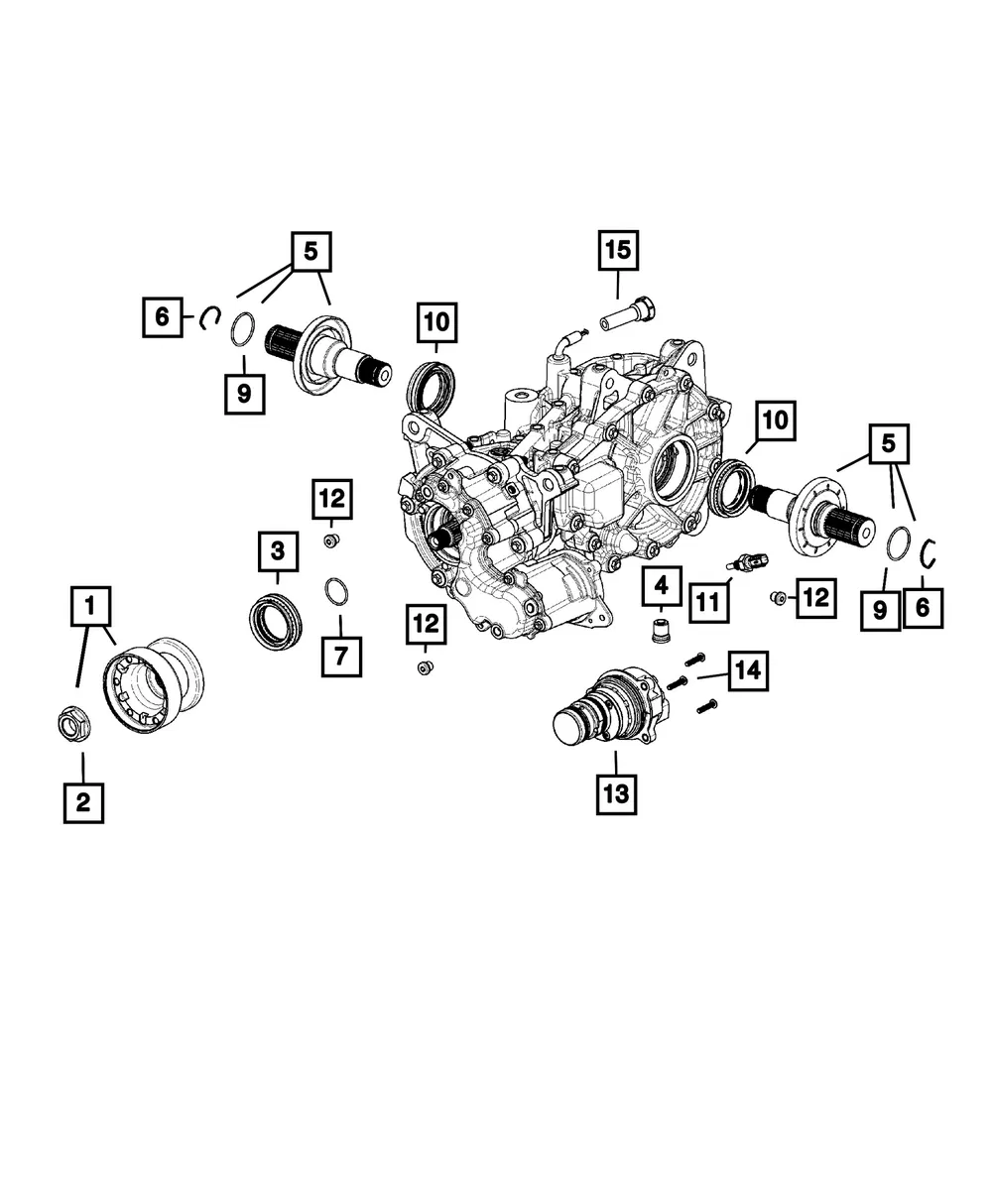 Temperature Sensor - Mopar (68737607AA)