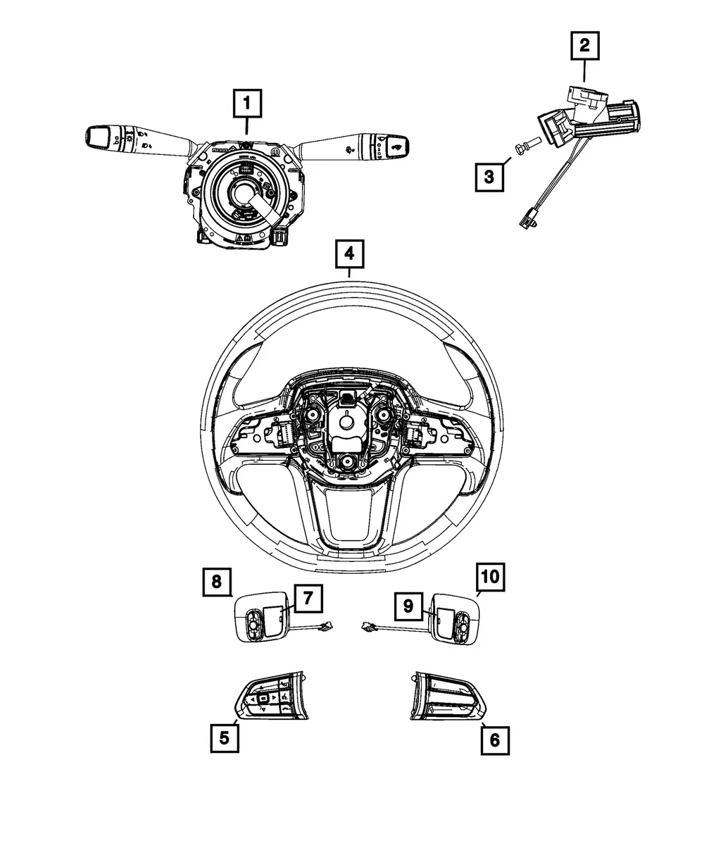 Speed Control Switch - Mopar (7EL68SC2AA)
