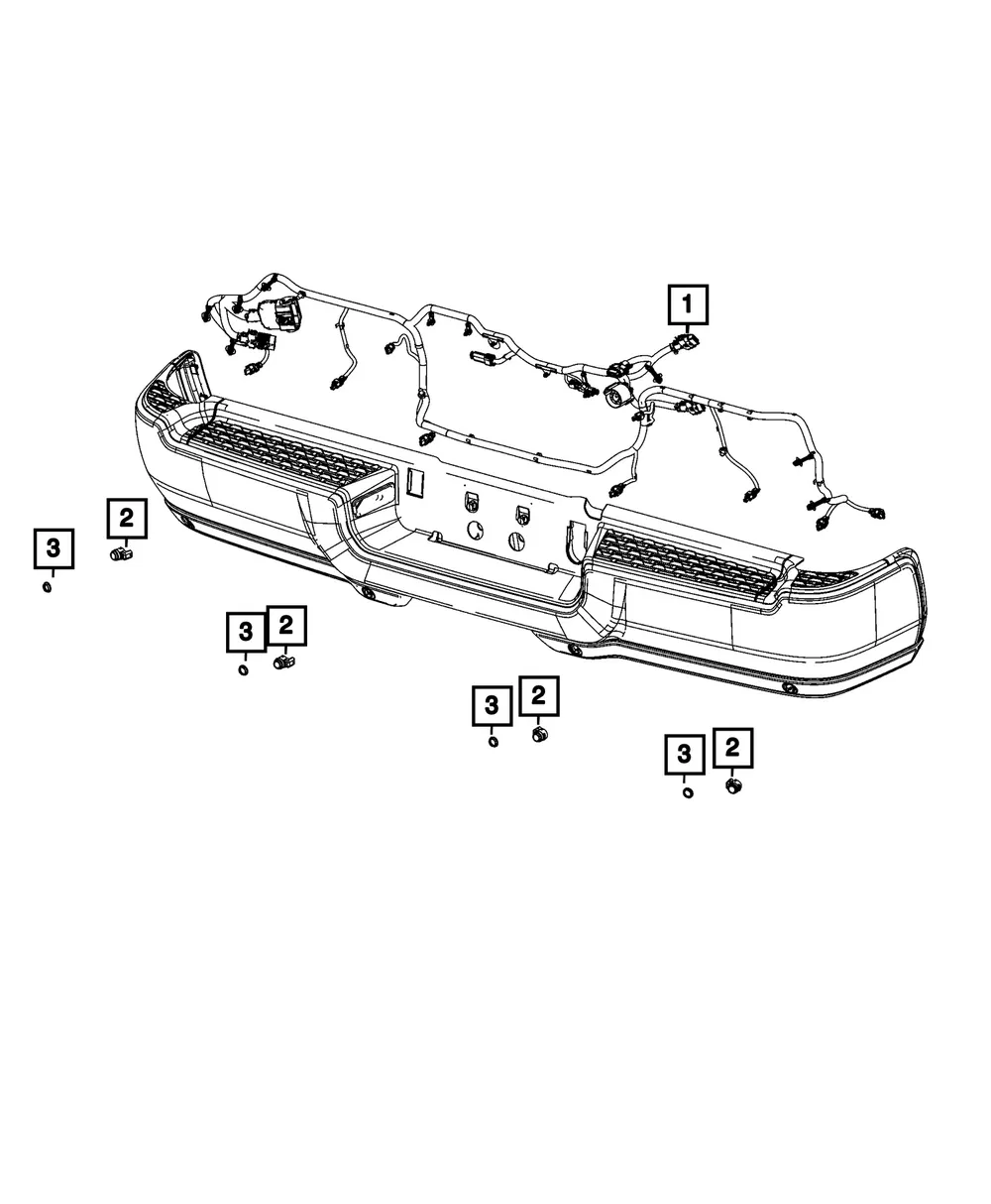 Park Assist Sensor - Mopar (7EP49GXHAB)