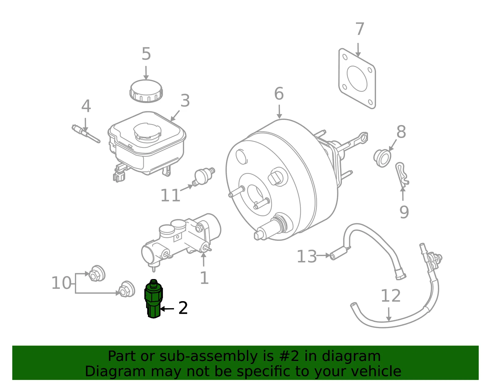 Switch - Ford (7F2Z-9F924-A)