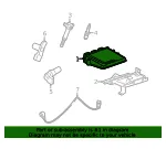 Engine Control Module (ECM) - Ford (7e5z12a650amarm)