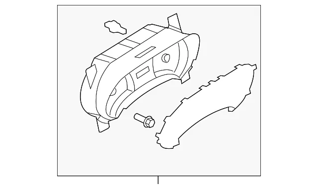 Instrument Cluster - Ford (7l2z10849ba)