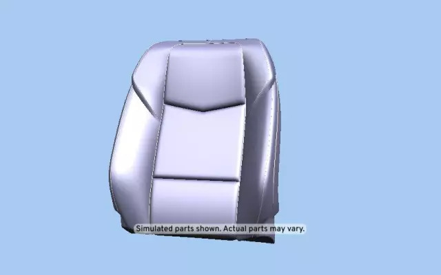 Light Neutral Passenger Seat Back Cover - GM (84001957)