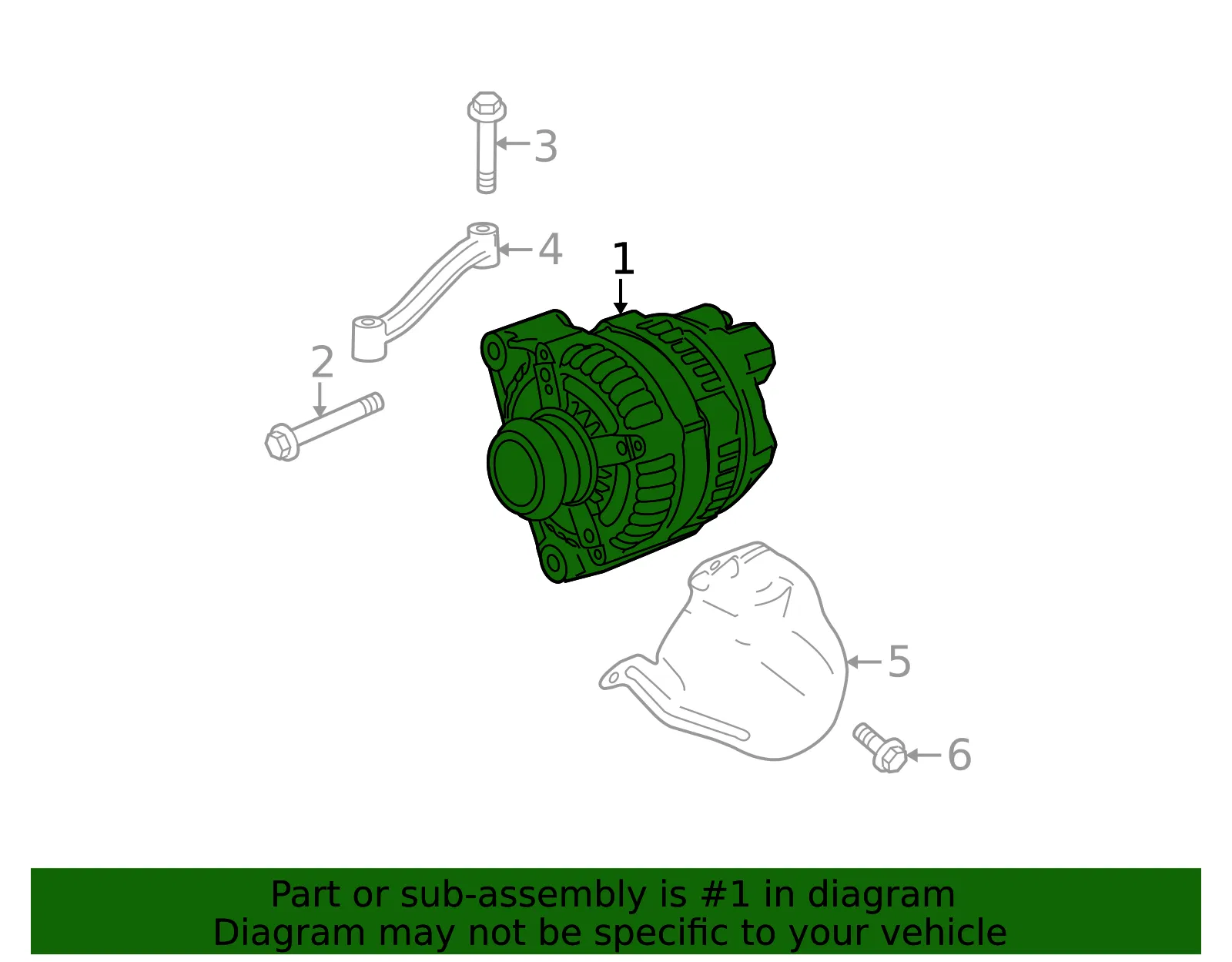 Alternator - GM (84009367)
