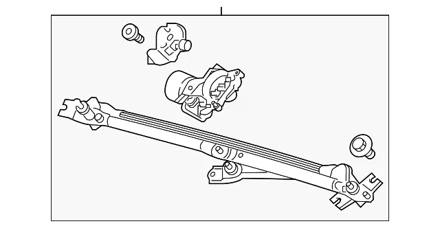 Windshield Wiper System Module - GM (84039192)