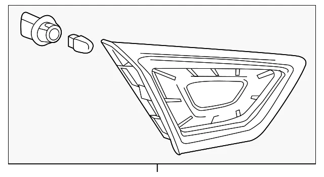 Driver Side Tail Lamp - GM (84043113)
