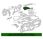 Cluster Visor - GM (84054791)
