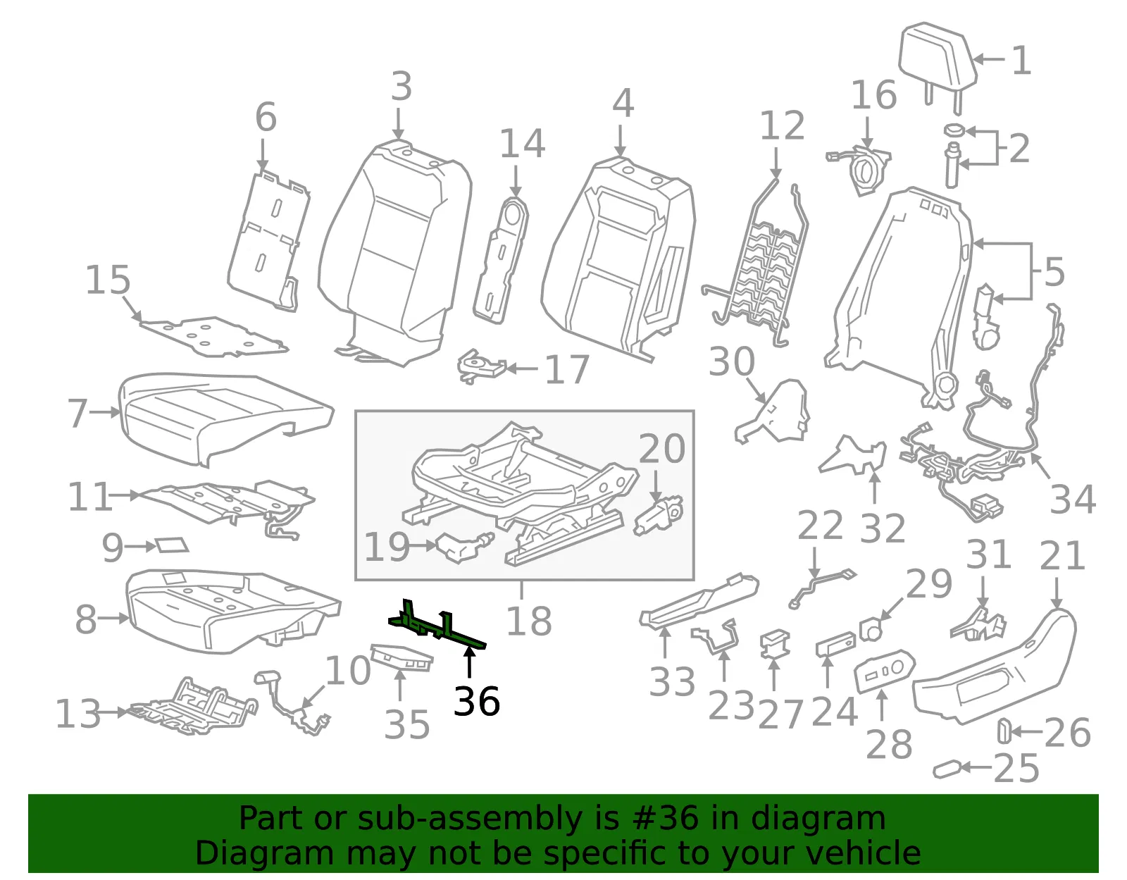 Module Bracket - GM (84068641)