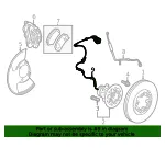 Front Wheel Speed Sensor - GM (84070321)