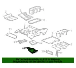 Wireless Charging System Module Bracket - GM (84075152)