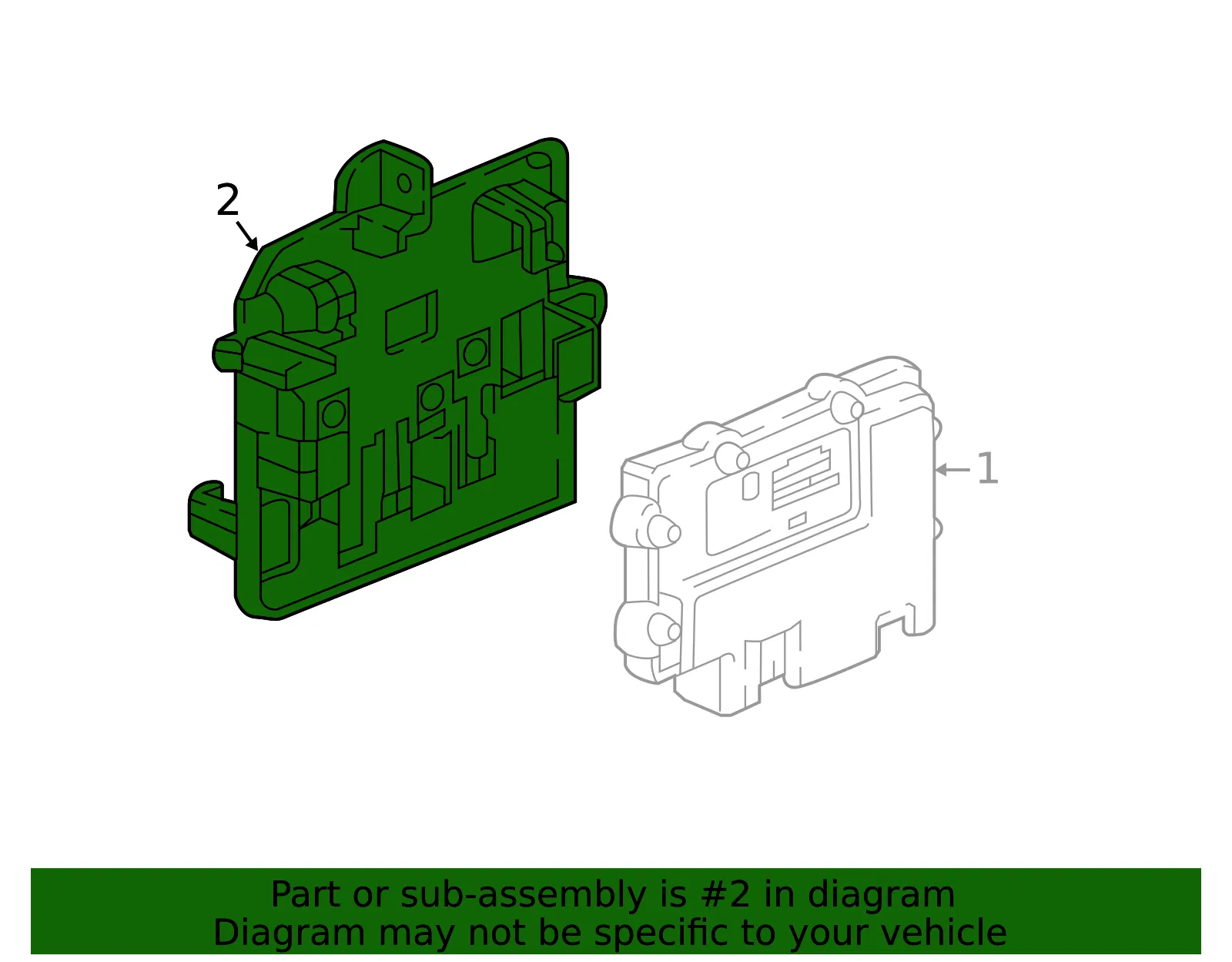 Module Bracket - GM (84086138)
