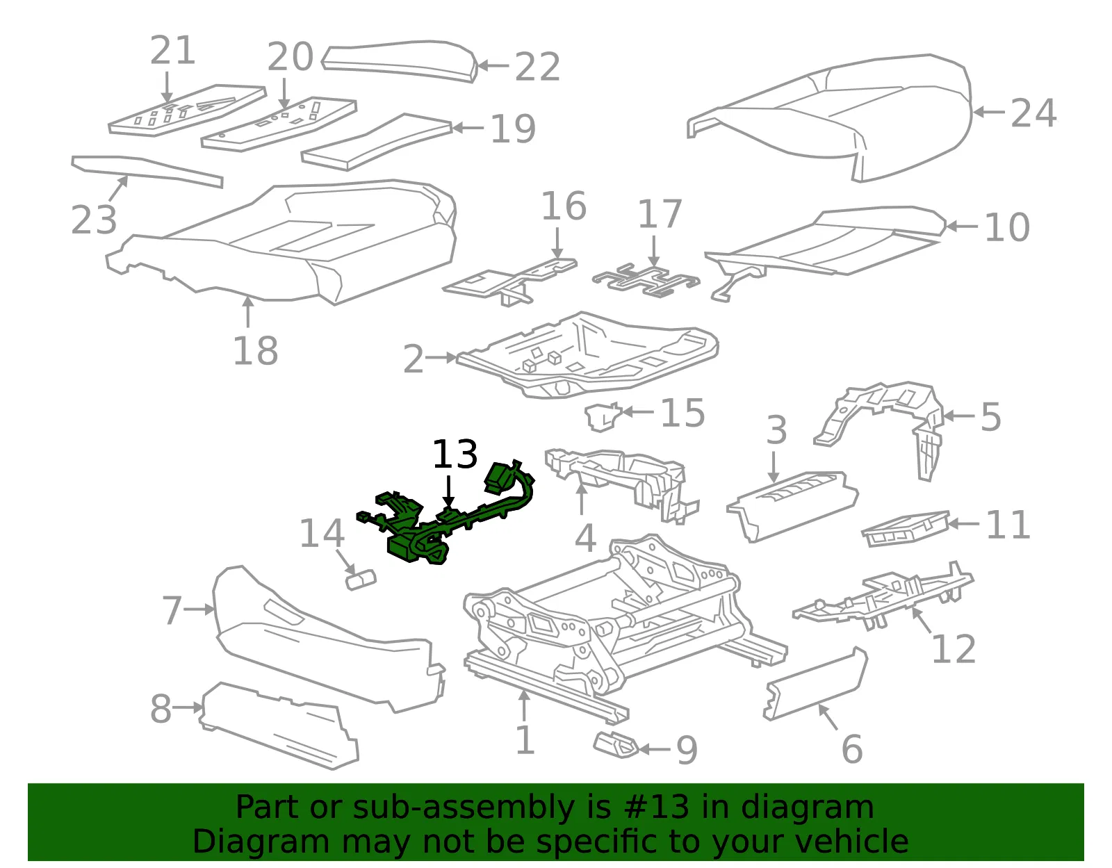 F Harness - GM (84107639)