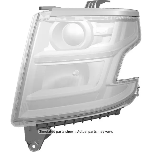 Driver Side Headlamp Assembly - GM (84125338)