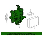 Communication Interface Module Bracket - GM (84126889)