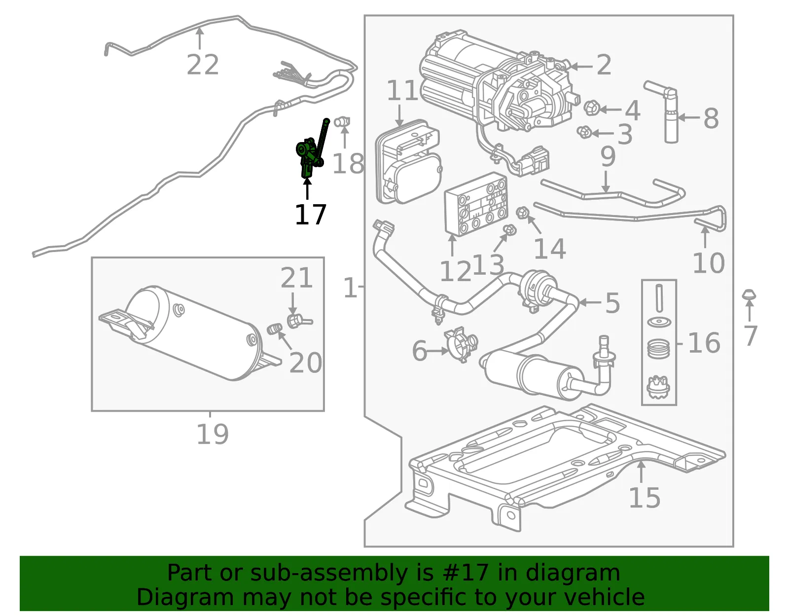 Height Sensor - GM (84138741)