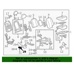 Switch Bezel - GM (84158951)