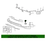 Park Sensor Bracket - GM (84167336)