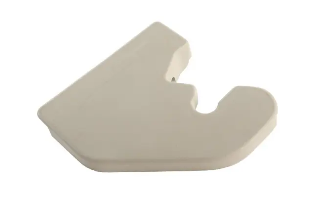 Light Platinum Rear Driver Side Seat Back Armrest Opening Finish Cover - GM (84171874)
