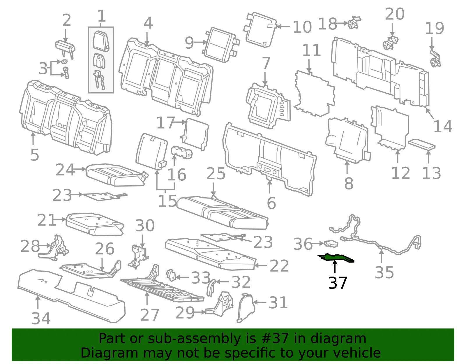 Module Bracket - GM (84180630)