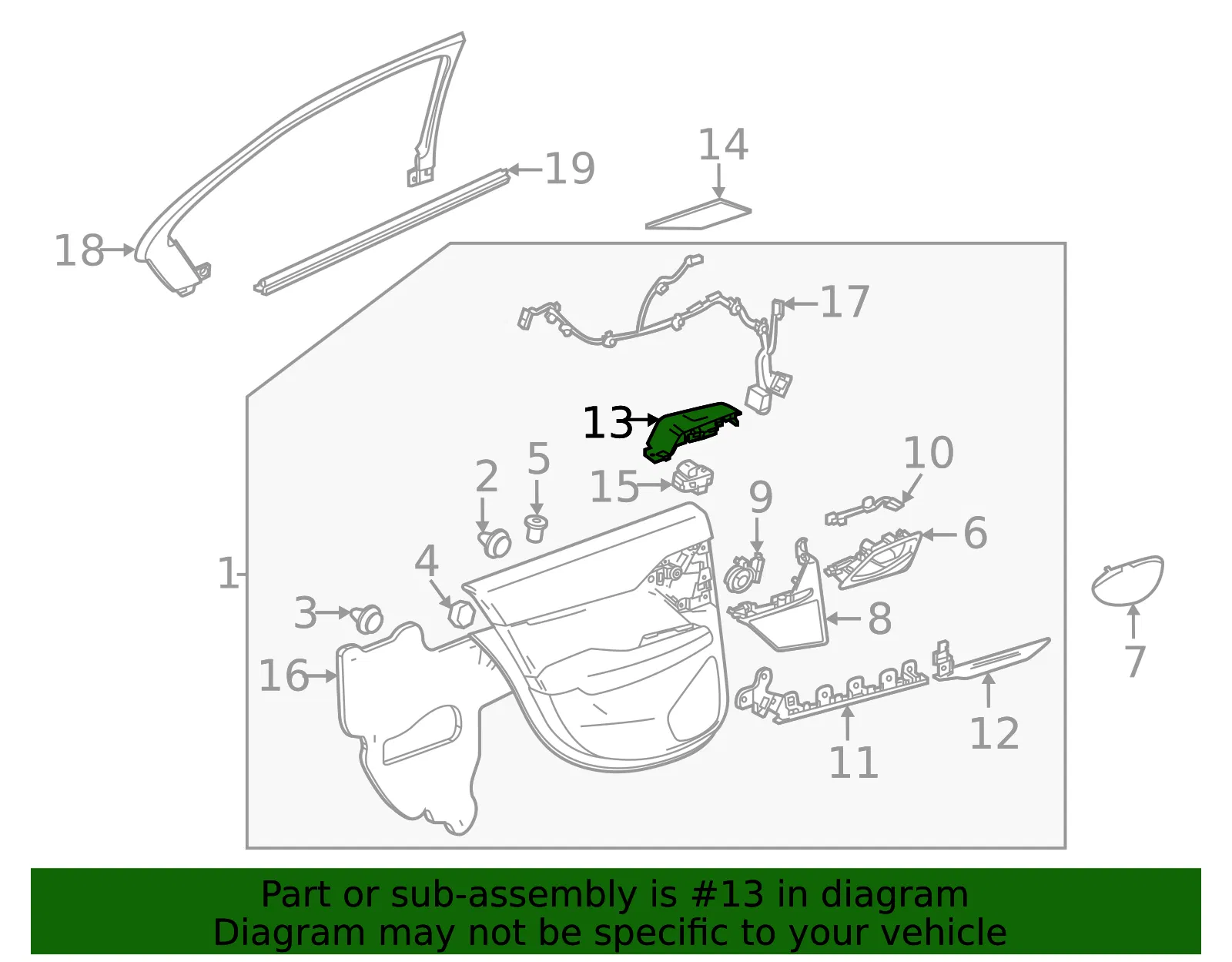 Switch Panel - GM (84189747)