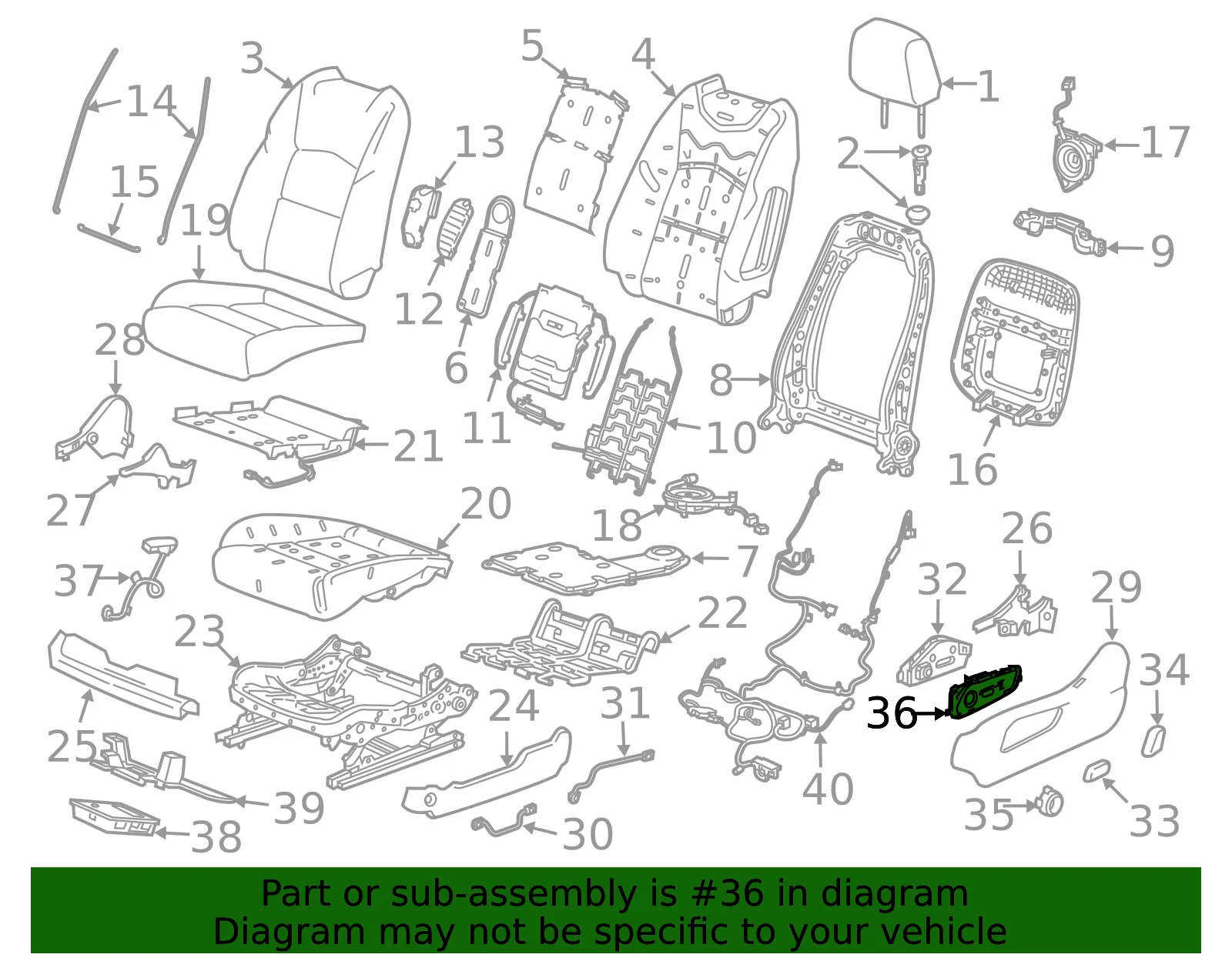 Switch Bezel - GM (84200601)