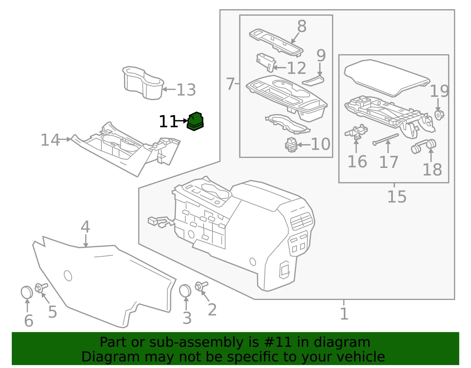 Combo Switch - GM (84204829)
