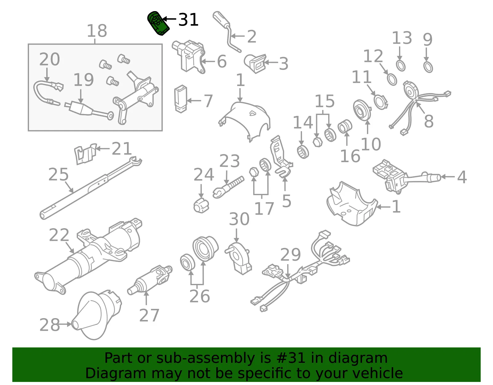 Theft Deterrent Module - GM (84209962)