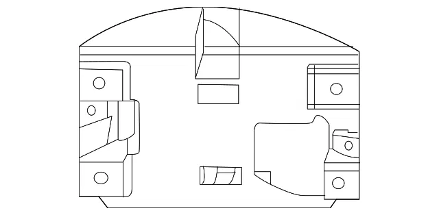Object Sensor Bracket - Driver's Side (LH) - GM (84237374)