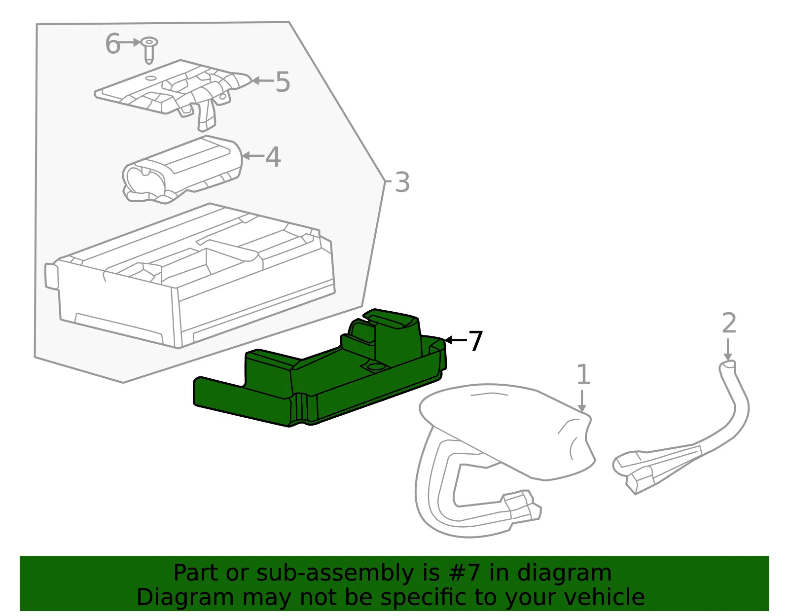 Communication Interface Module Bracket - GM (84244684)