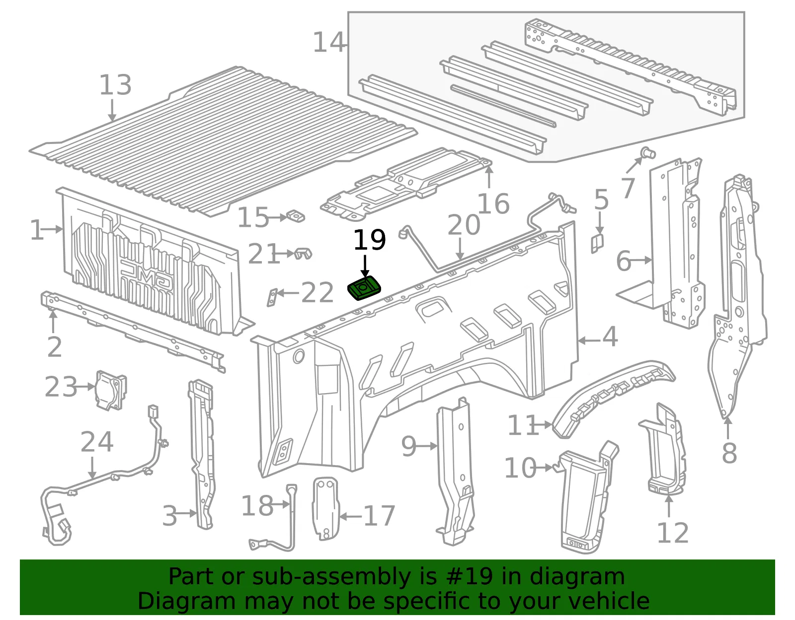 Cargo Lamp - GM (84274046)