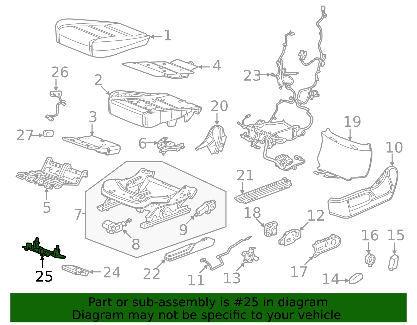 Module Bracket - GM (84276343)