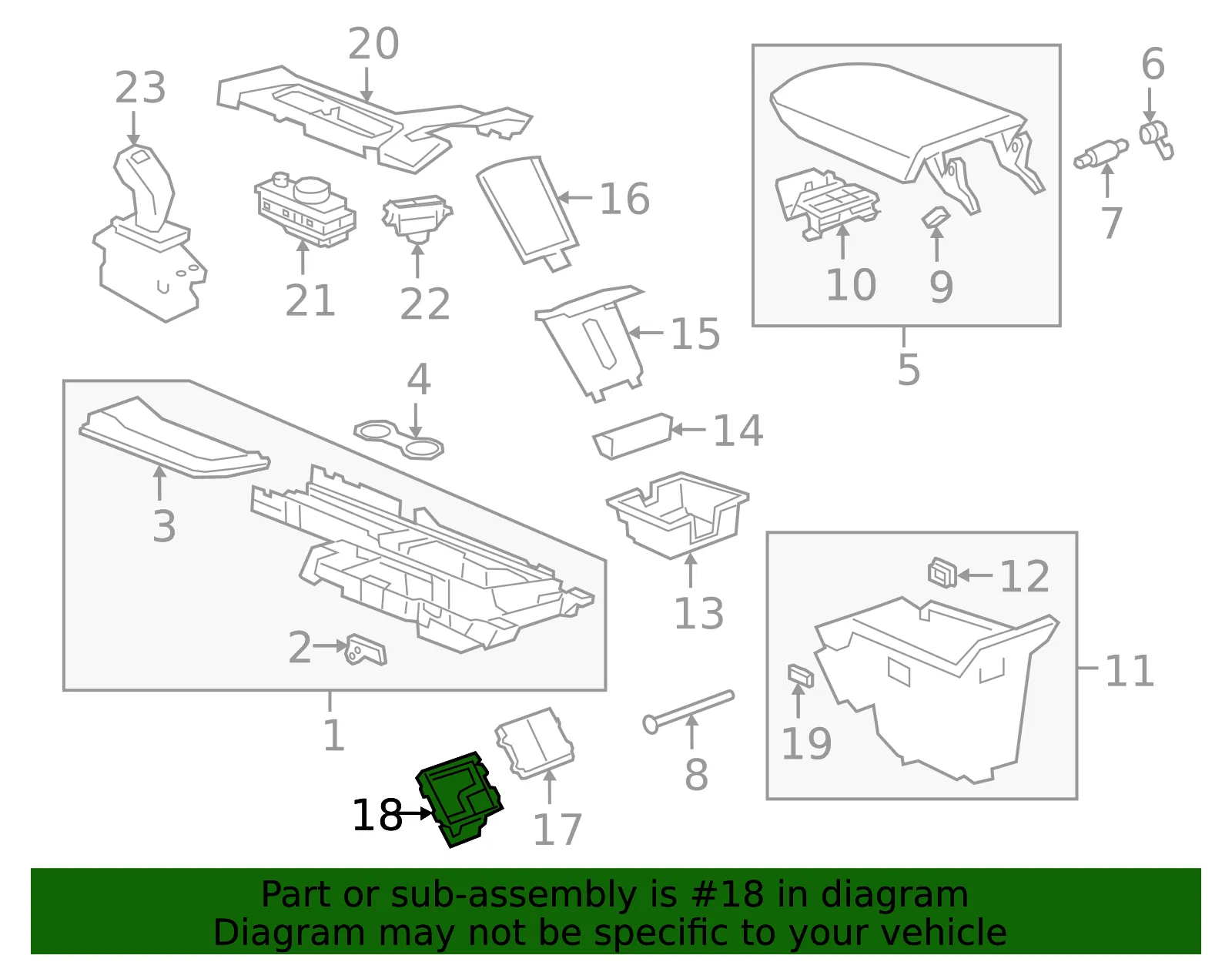Wireless Charging System Module Bracket - GM (84277349)