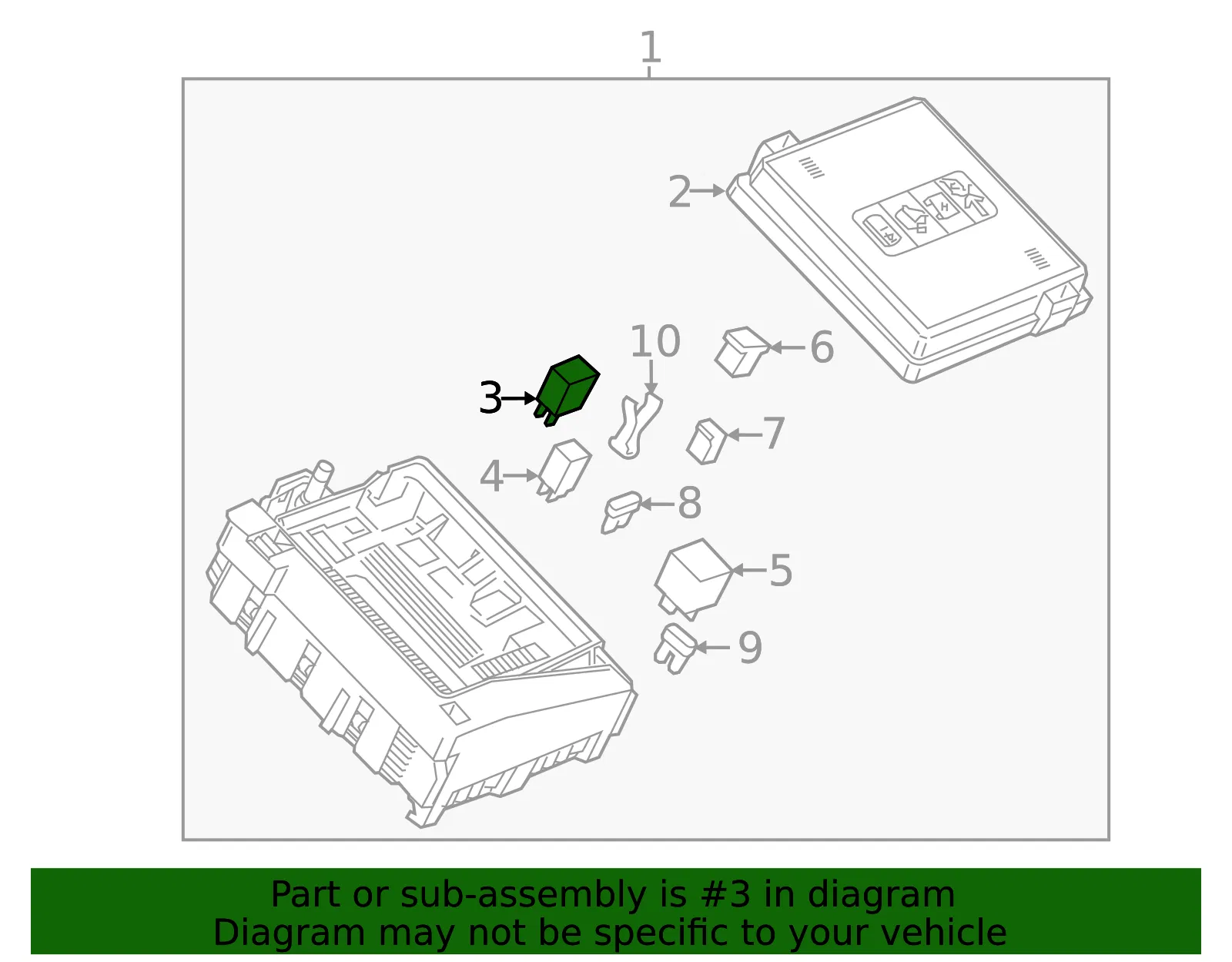 Multi-Purpose Relay - GM (84310952)