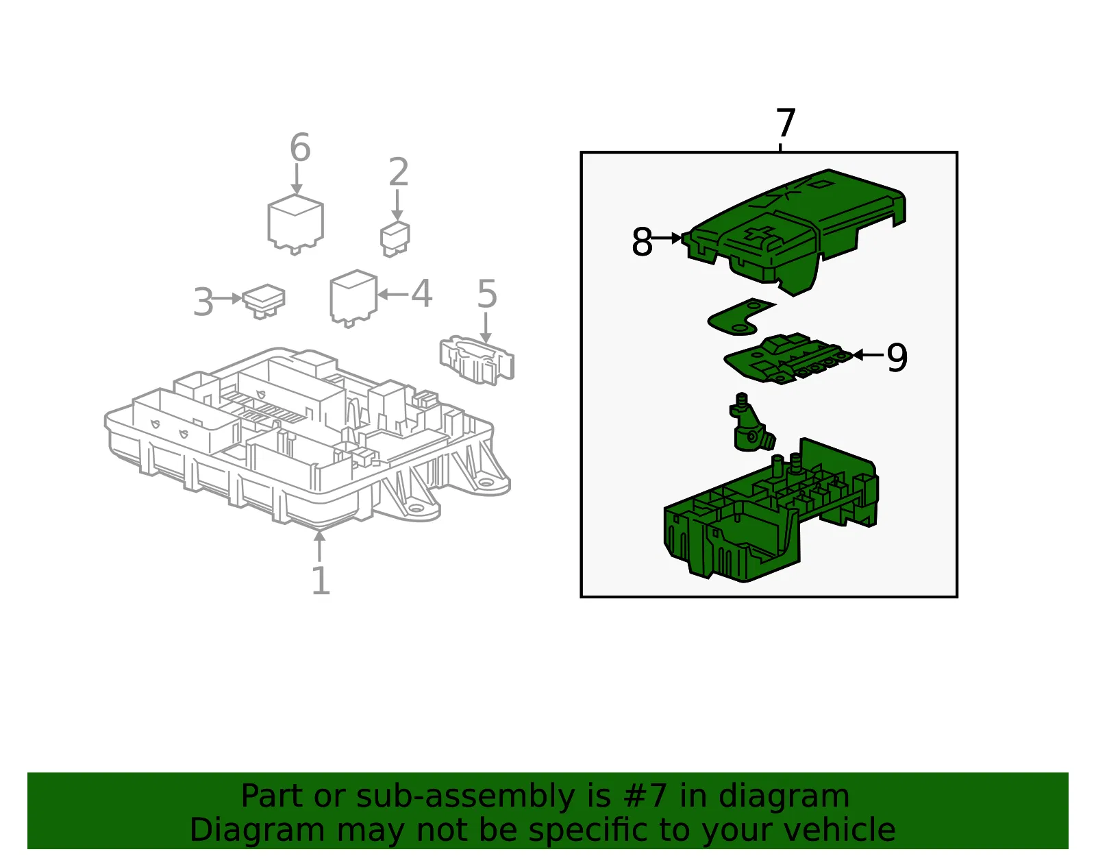 Fuse Block - GM (84314829)
