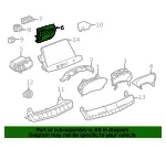 Switch Bezel - GM (84318531)