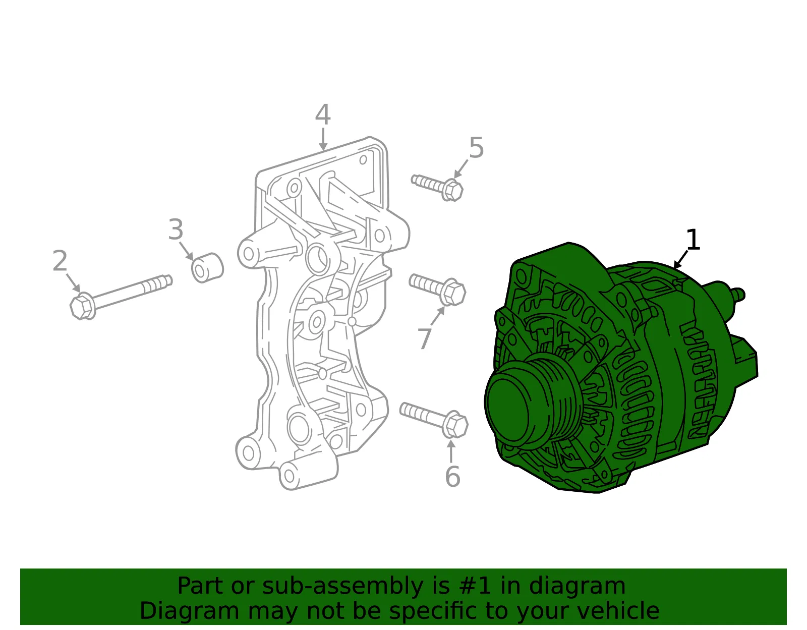 Alternator - GM (84331735)