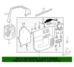 Switch Panel - Driver's Side (LH) - GM (84363372)