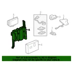 Communication Interface Module Bracket - GM (84366103)