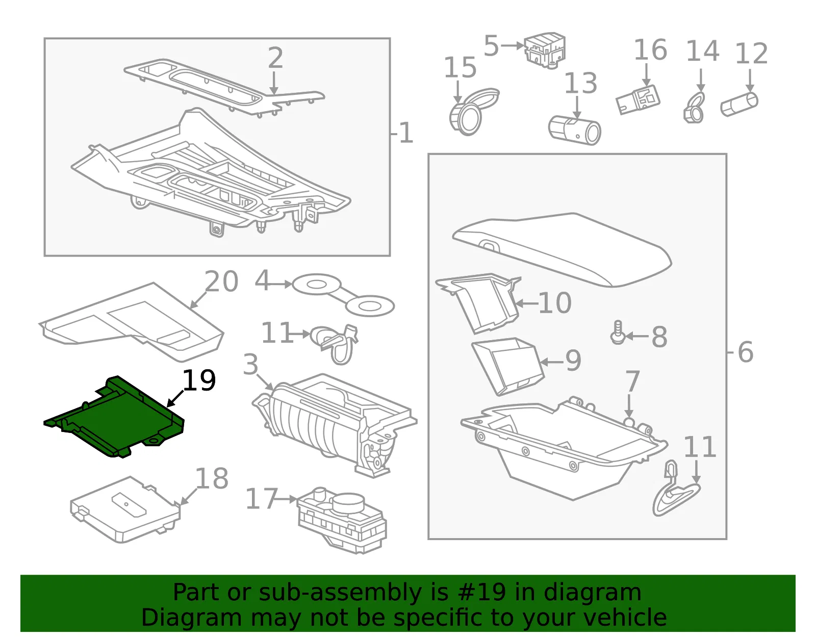 Module Bracket - GM (84369850)