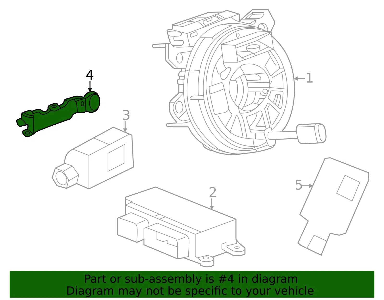 Ft Impact Sensor Protector - GM (84372719)
